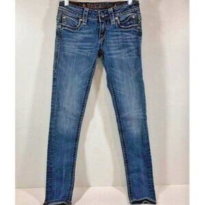 Rock Revival Jasmine 25 Skinny Jeans Womens 26 x 32